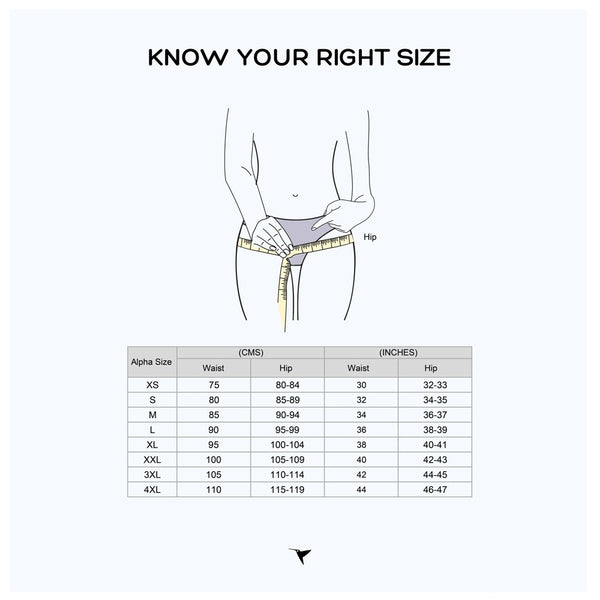 Orchid Combo - Concealed Inner Elastic High Coverage Hipster Panties_Pack of 5