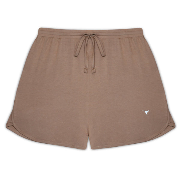 Cozy Shorts - Cotton-Elastane Lounge Shorts With Adjustable Waistband & Breathable Comfort 