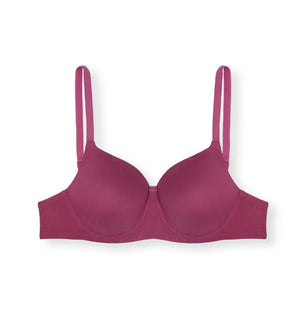 Fabulous Pad - Soft Polyester Underwire Bra With Seamless Molded Cups