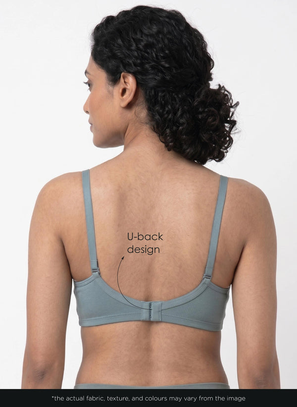 Mellow Pad - Ultrasoft Modal Full Coverage Light Padding Bra For a Seamless Look