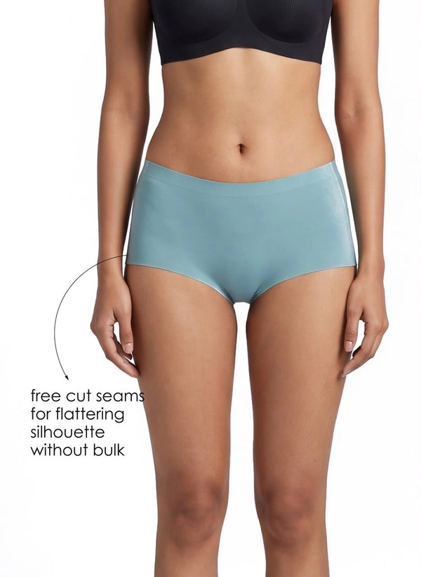 Boy Leg Bond -Bonded free-cut leg openings with a cotton-lined gusset and a seamless look with no visible panty lines _ Pack of 1