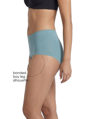 Boy Leg Bond -Bonded free-cut leg openings with a cotton-lined gusset and a seamless look with no visible panty lines _ Pack of 1