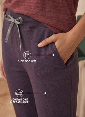 BL LW B 14 - Relaxed Fit Lounge Pants with Adjustable Drawstring, Elastic Waist & Side Pockets