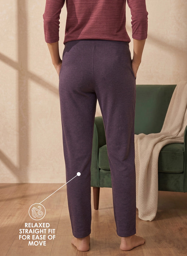 BL LW B 14 - Relaxed Fit Lounge Pants with Adjustable Drawstring, Elastic Waist & Side Pockets