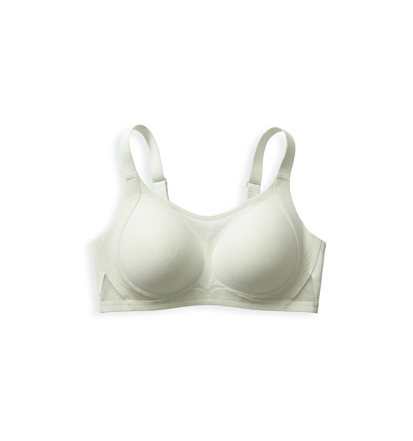 BL BN B 66 - Seamless Bonded Wire-Free Medium Coverage Bra with Breathable Mesh & No Visible Lines