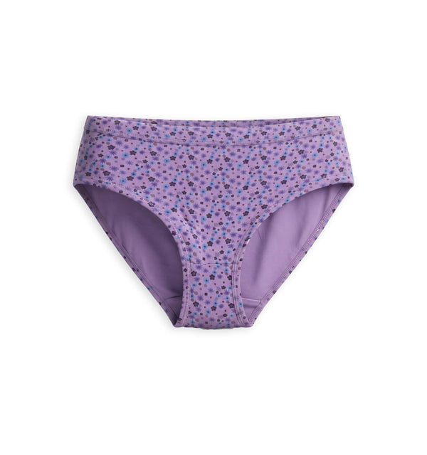 Garden Panty -  Full Coverage Mid-Rise Printed Panty with Stretch & Seam-Free Comfort _Pack of 3