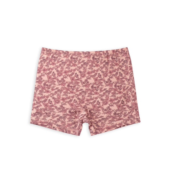 Printed Shorty - Long-Leg Cotton Printed Panties with Concealed Elastic & Chafe-Free Fit _Pack of 3