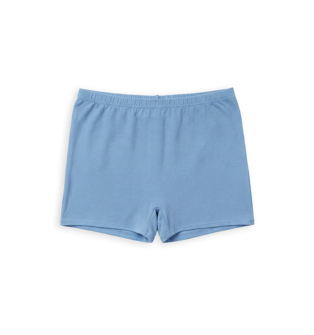 Plain Shorty -Soft Cotton Long-Leg Boyshorts with Concealed Waistband _Pack of 3