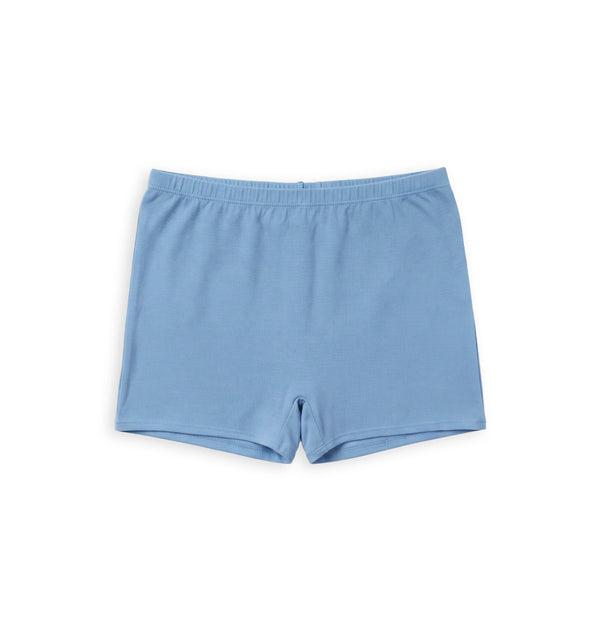 Plain Shorty -Soft Cotton Long-Leg Boyshorts with Concealed Waistband _Pack of 3