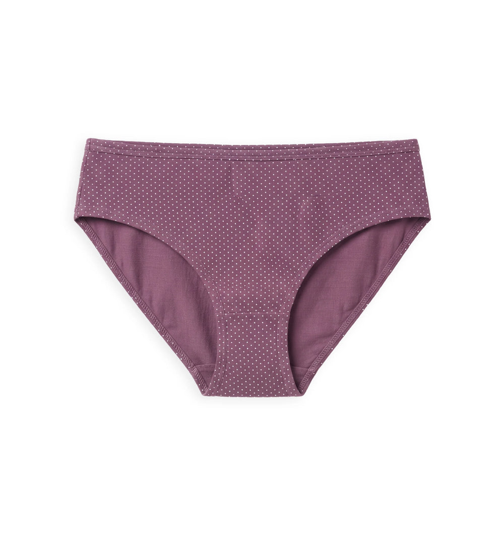 Nora Print Semi Bikini Panty - Cotton Comfort Pack of 3