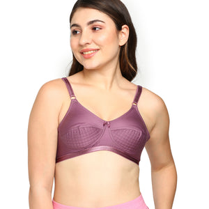 blossom-wonder lift-mauve1-woven cotton-support bra