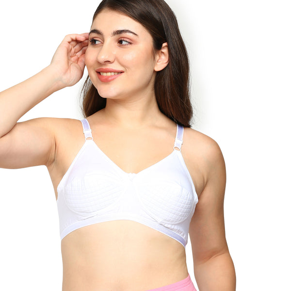 blossom-wonder lift-white1-woven cotton-support bra