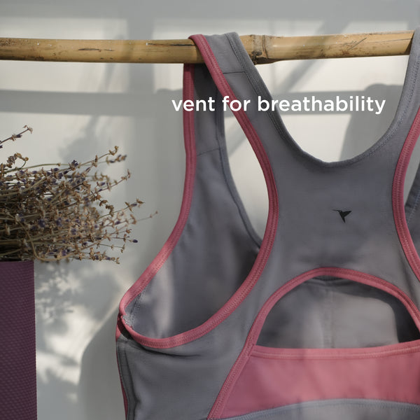 Workout Bra - Medium Impact Sports Bra With Removable Cups