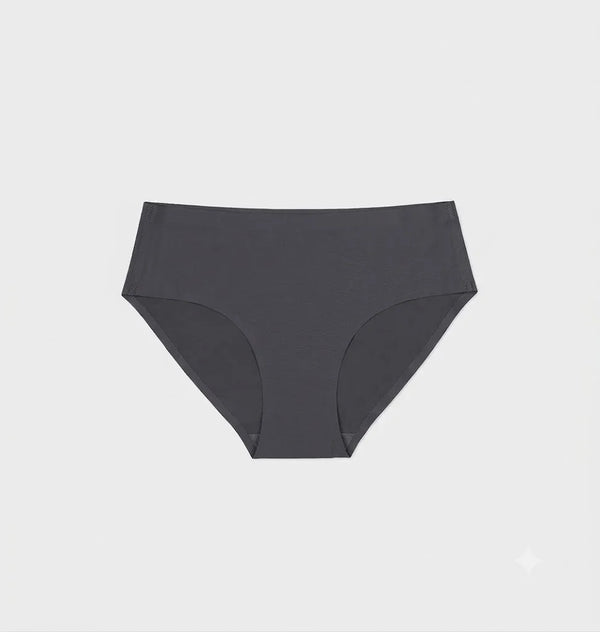 Love Bond - Bonded Seam Polyamide Panty With Mid Waist And Cotton Gusset Lining