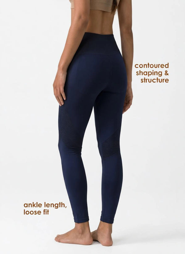 BL SL L 54 - Seamless Tubular Construction with High-Waisted Contour Shaping and Ankle-Length Fit.