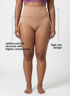 BL SL P 53 - High-rise Shapewear Brief with Seamless Waistband _ Pack of 1