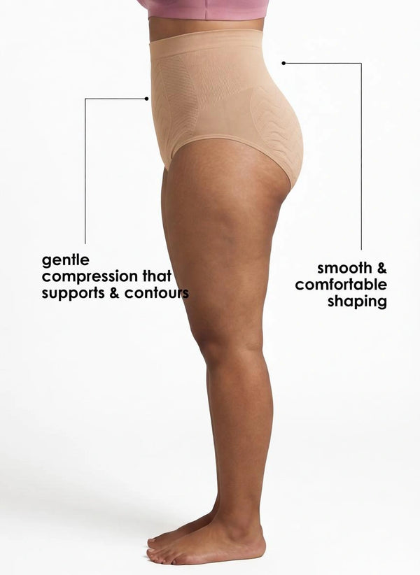 BL SL P 53 - High-rise Shapewear Brief with Seamless Waistband _ Pack of 1