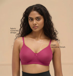 Essential - Wire-Free Full Coverage Non Padded Everyday T-Shirt Bra