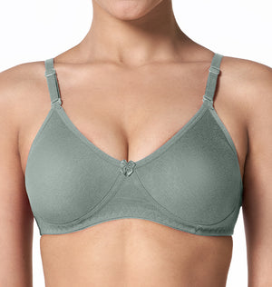 blossom-t-shirt bra-slate grey1-knitted-everyday bra