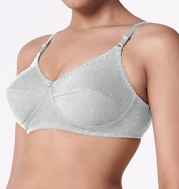blossom-winners bra-melange grey2-Knitted-everyday bra