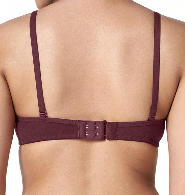 blossom-t-shirt bra-plum3-knitted-everyday bra