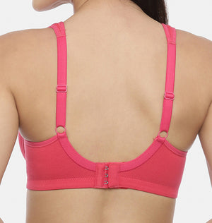 blossom-shouldering bra-raspberry3-medium padded full coverage-padded