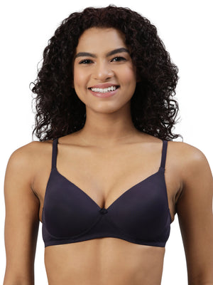 blossom-featherlite bra-navy blue2-lightly padded-padded