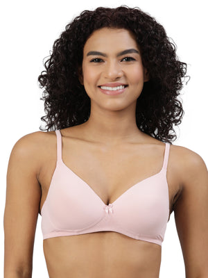 blossom-featherlite bra-pink2-lightly padded-padded