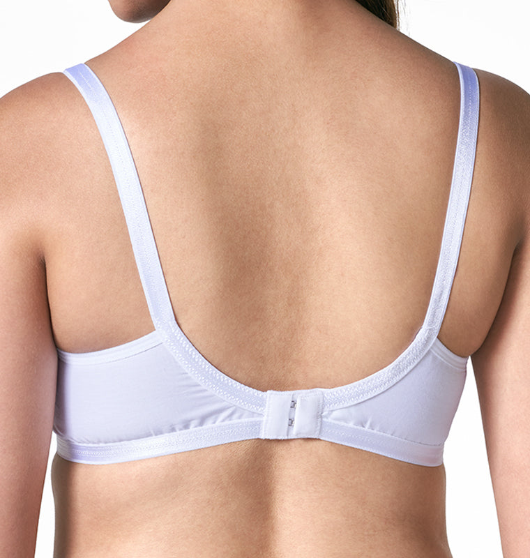 blossom-well support bra-white3-Woven cotton-support bra