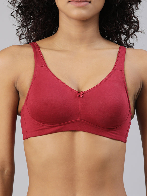 blossom-wrap around-red wine2-plus size bra