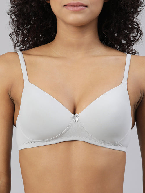 blossom-featherlite bra-grey2-lightly padded-padded