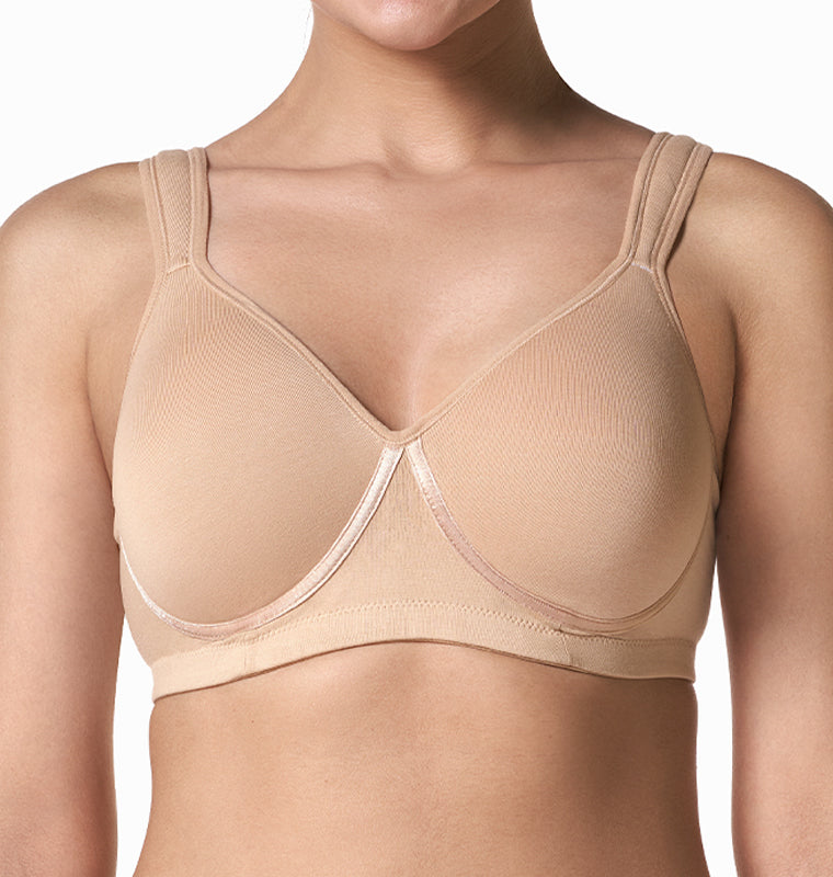 blossom-shouldering bra-medium padded full coverage-padded