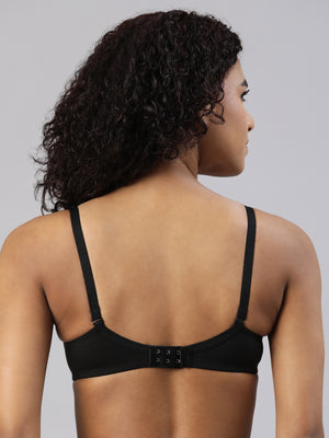 blossom-elegant bra-black5-knitted-everyday bra