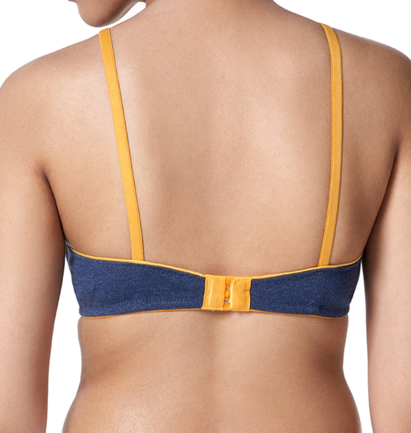blossom-brilliant bra-navy blue3-Knitted-everyday bra