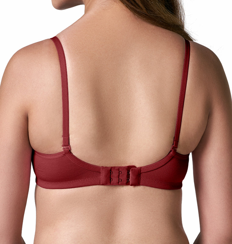 blossom-well mould-maroon2-thick padded-padded bra