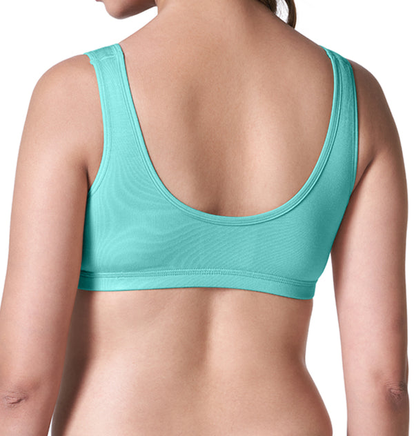 blossom-night bra-teal blue3-Slip-On-utility based bra