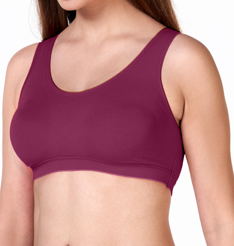 blossom-go sporty bra-pickle beet3-sports collection-utility based