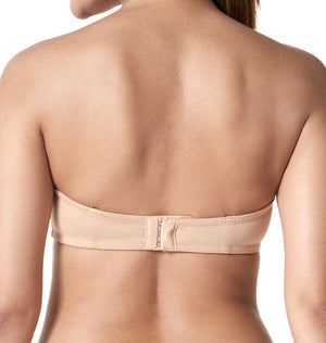blossom-strapless bra-skin6-medium padded(demi-cup)-padded