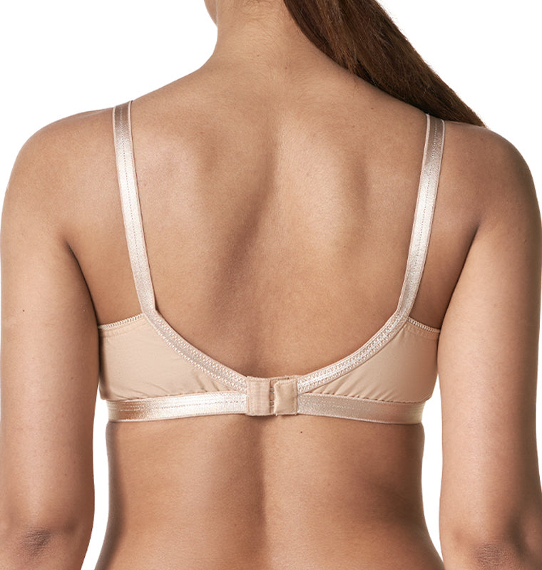 blossom-plus size bra-skin3-Woven cotton-support bra