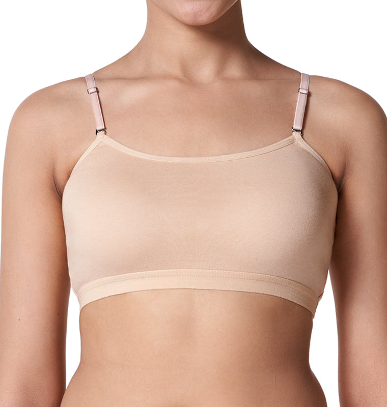 Beginners Bra - Soft Cotton Slip-On With Gentle Support
