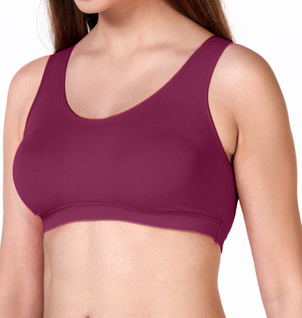 Buy_Blossom_Go-Sporty_Non_Padded_Bra_Workout_Bra_Pickle-Beet-2