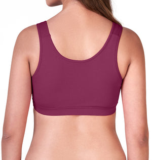 Buy_Blossom_Go-Sporty_Non_Padded_Bra_Workout_Bra_Pickle-Beet-3