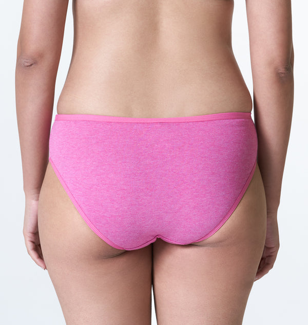 Buy_Blossom_cotton-Poly Blend_Panty_Hipster_mid rise_Folded Elastic edges_full coverage_  Melange fabric_assorted Panty_3Pack