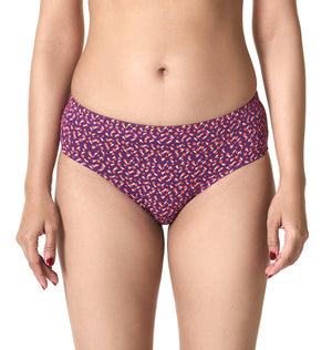 Buy_Blossom_cotton_Panty_Hipster_mid rise_Inner Elastic_full coverage_printed_ dark assorted Panty_3Pack