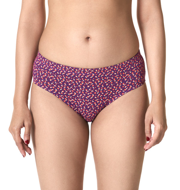 Buy_Blossom_cotton_Panty_Hipster_mid rise_Inner Elastic_full coverage_printed_ dark assorted Panty_3Pack