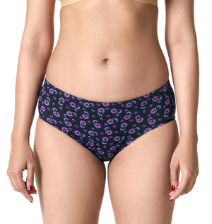 Buy_Blossom_cotton_Panty_Hipster_mid rise_Inner Elastic_full coverage_printed_ dark assorted Panty_3Pack