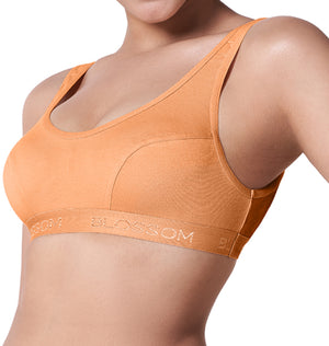 Buy_Blossom_seemed_cups_pull_on_style_bra_sporty_bra_Peach