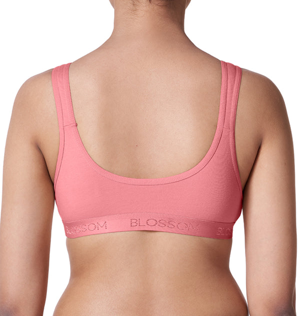 Buy_Blossom_seemed_cups_pull_on_style_bra_sporty_bra_Pink