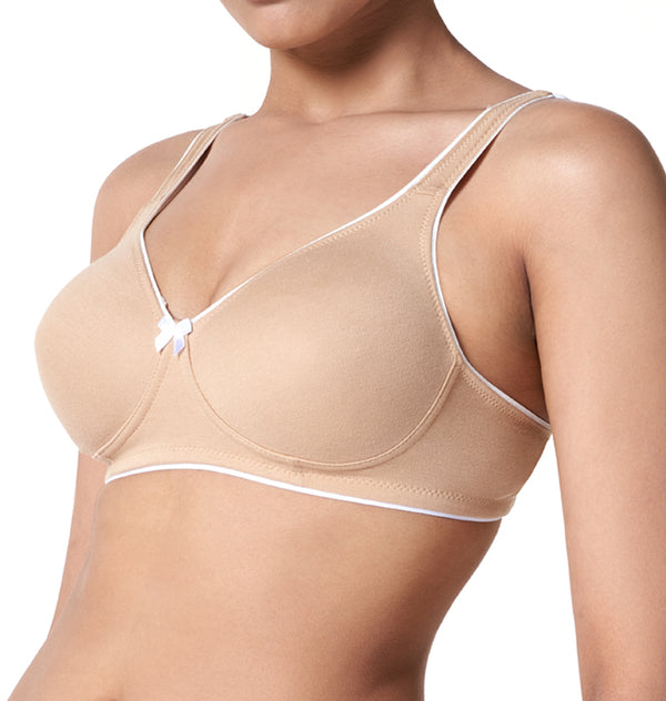 Buy_Blossom_tshirt_bra_Brilliant_cotton_polyester_non-padded_moulded_cups_Skin