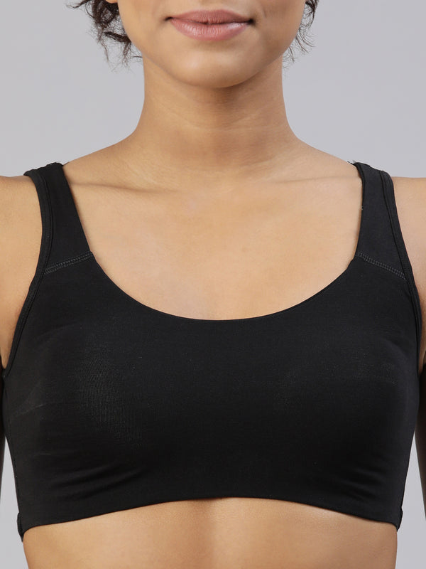 blossom-aesthetic bra-black2-anti microbial treated fabric-everyday bra